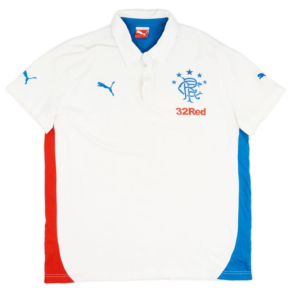 2014-15 Rangers Puma Polo Shirt - 8/10 - (XL)