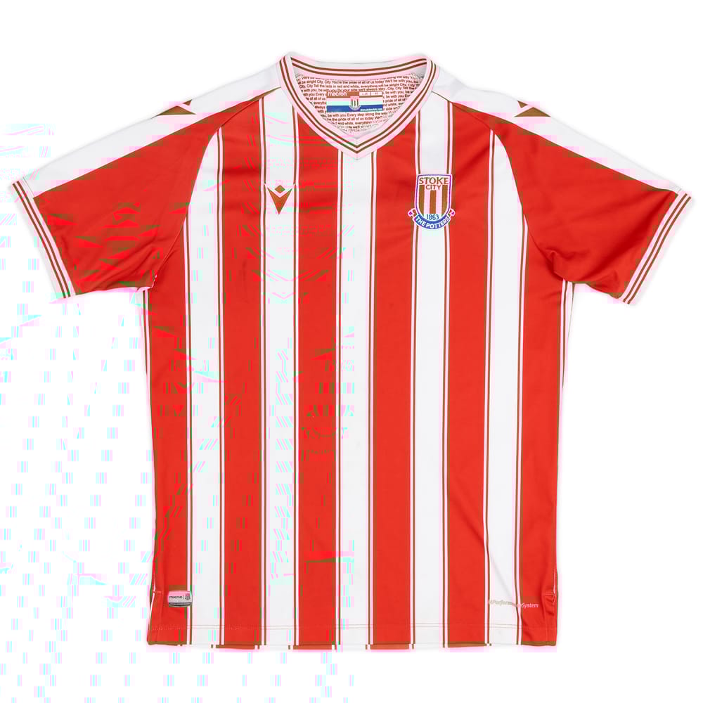 2020-21 Stoke City Home Shirt - 5/10 - (XS)