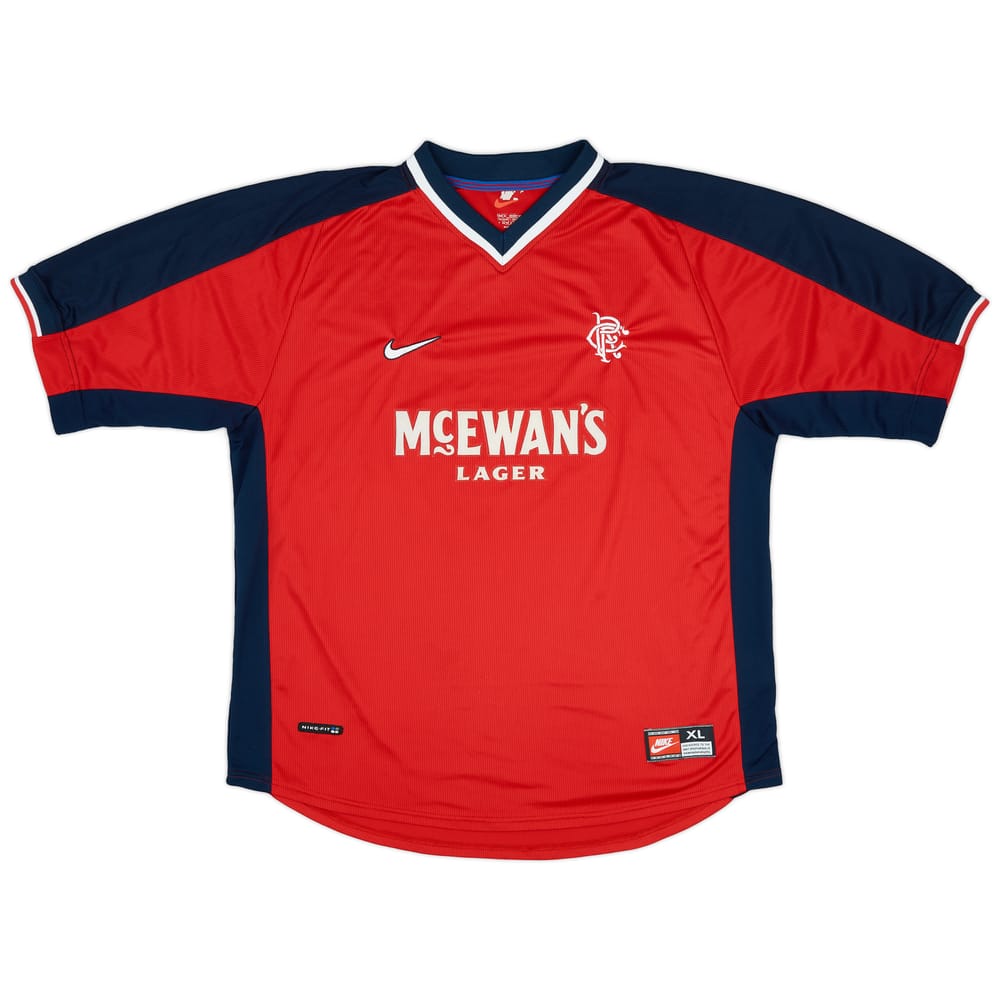 1998-99 Rangers Away Shirt - 9/10 - (XL)