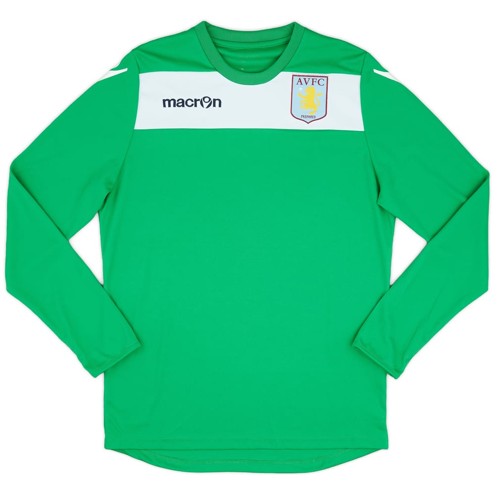 2012-13 Aston Villa Macron Training L/S Shirt - 8/10 - (L)