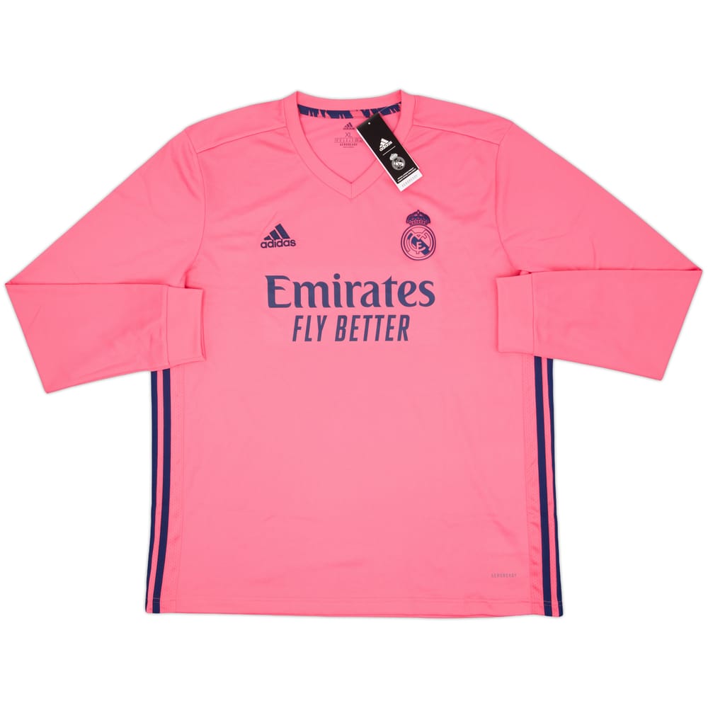 2020-21 Real Madrid Away L/S Shirt (XL)