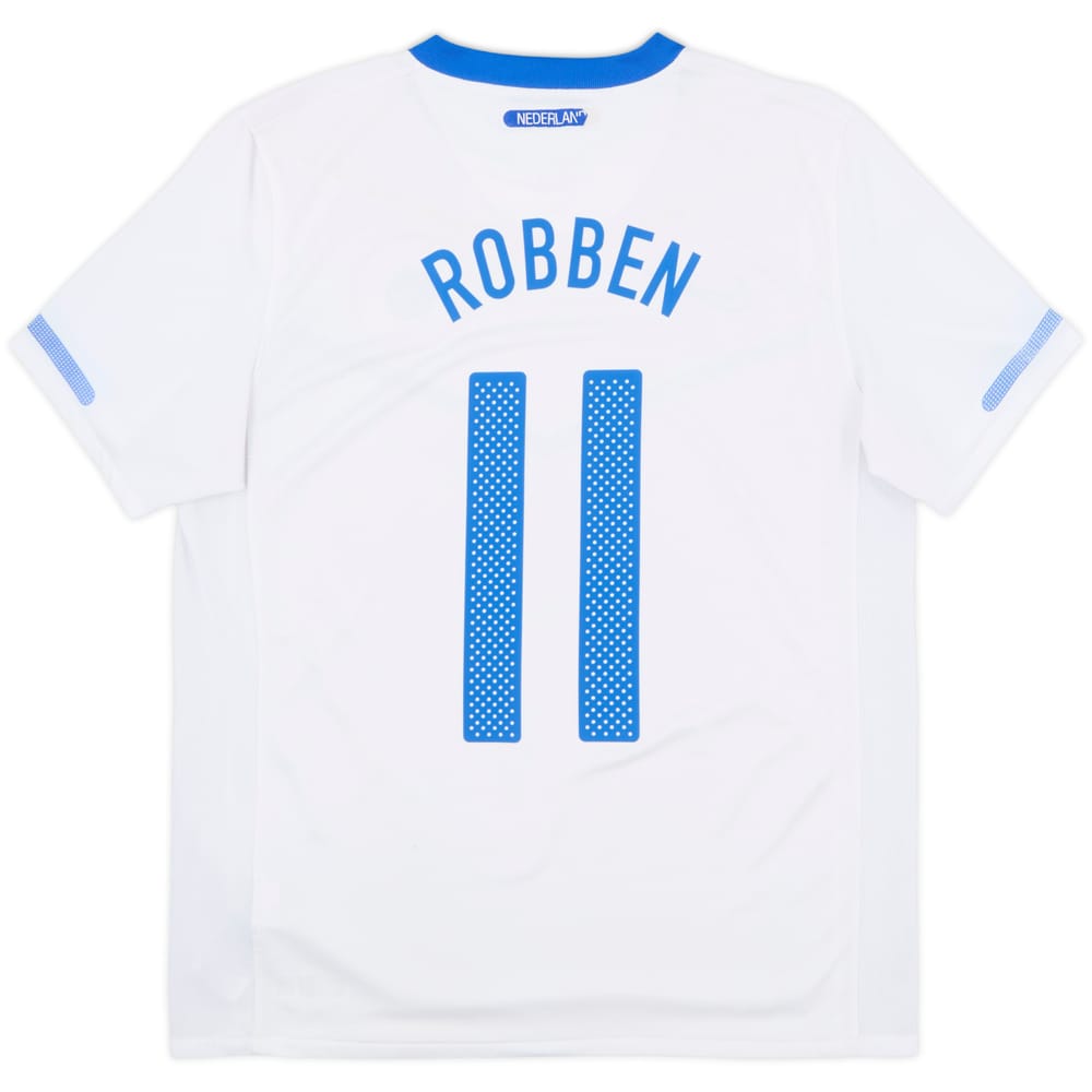 2010-11 Netherlands Away Shirt Robben #11 - 8/10 - (M)