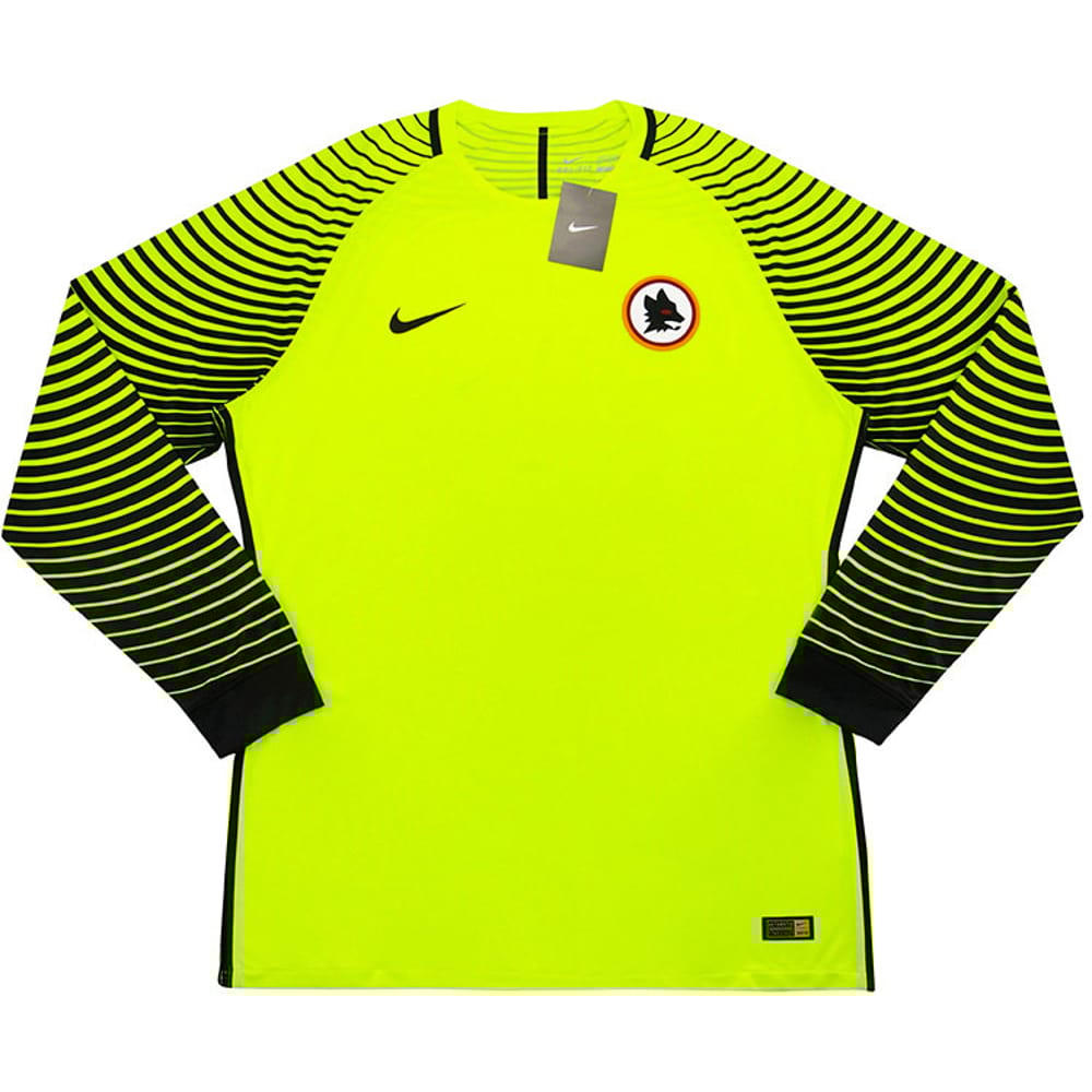 2016-17 Roma Player Issue GK Away Shirt (XXL)