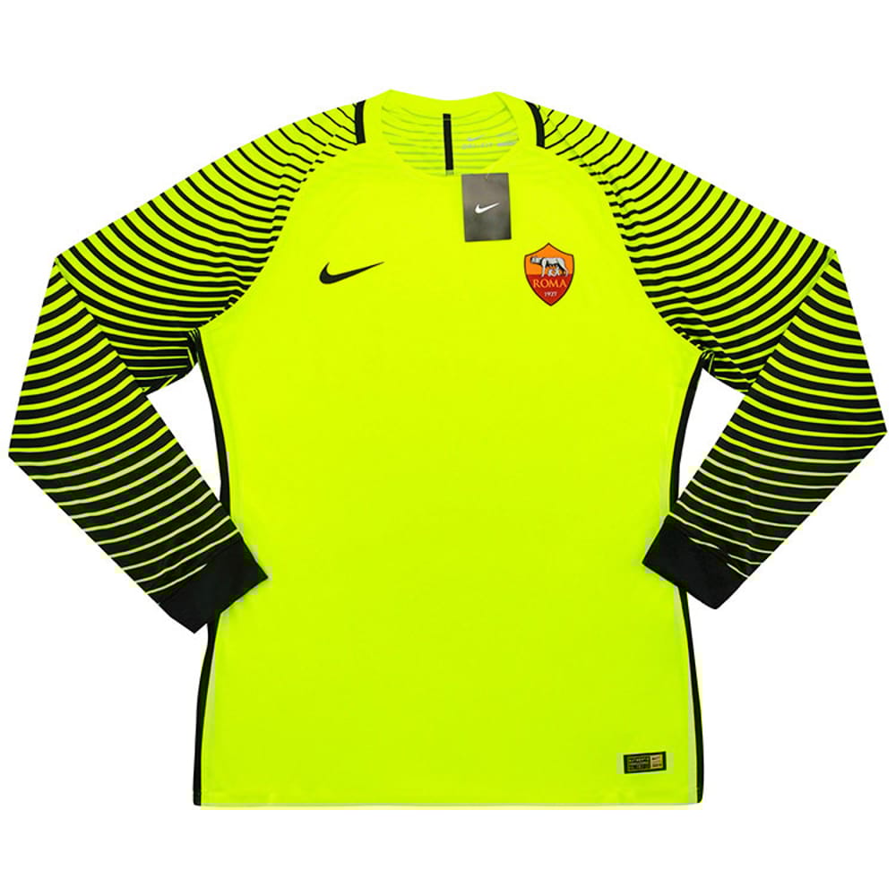 2016-17 Roma Player Issue GK Away Shirt (XXL)