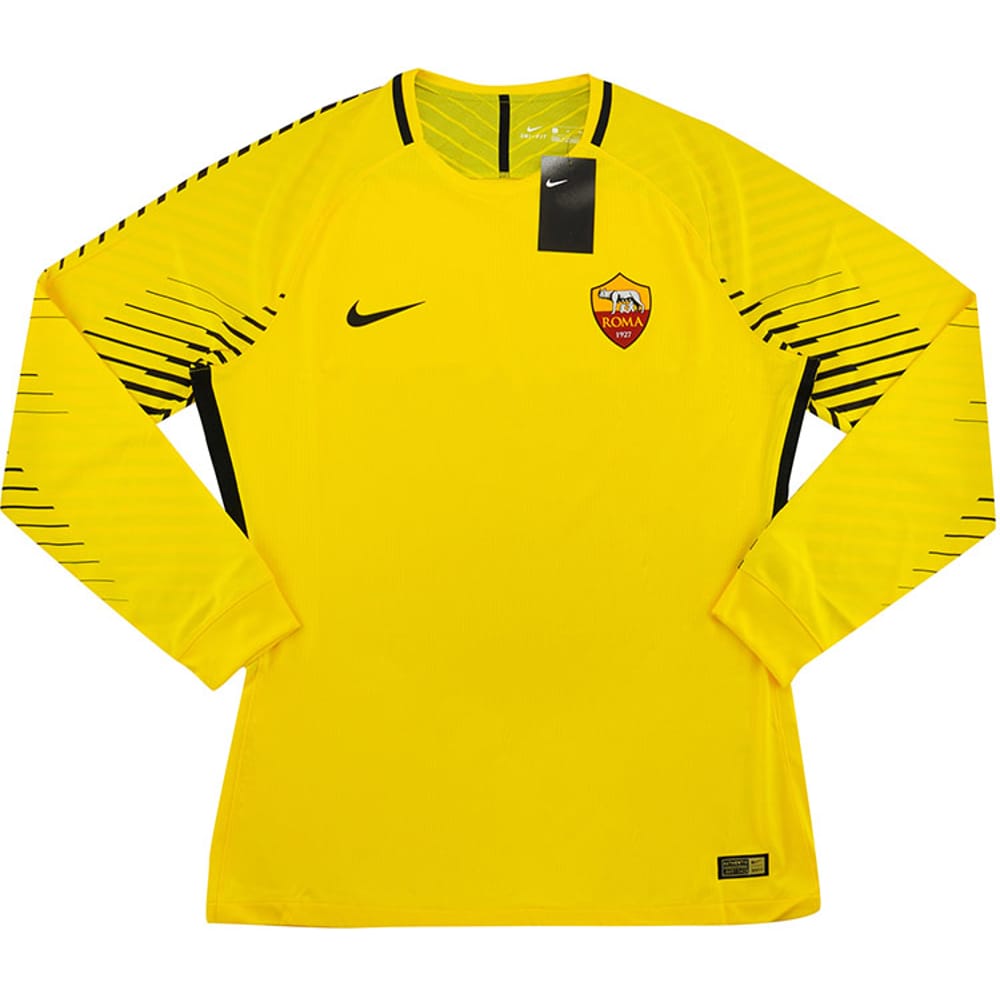 2017-18 Roma Player Issue GK Fourth Shirt (XL)