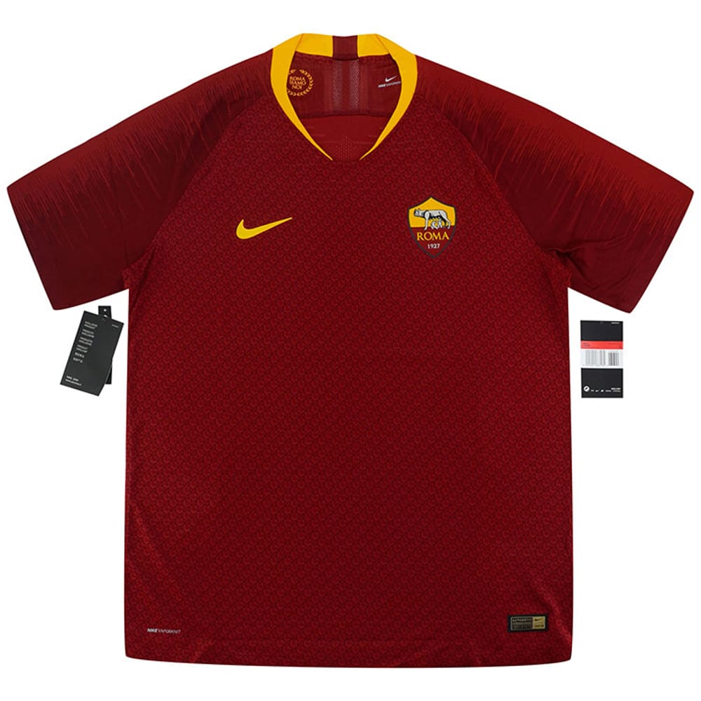 2018-19 Roma Authentic Home Shirt - NEW