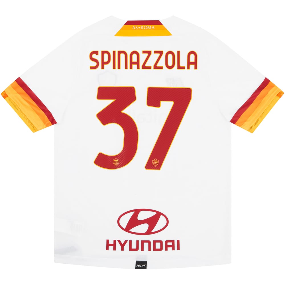 2021-22 Roma Away Shirt Spinazzola #37 - NEW