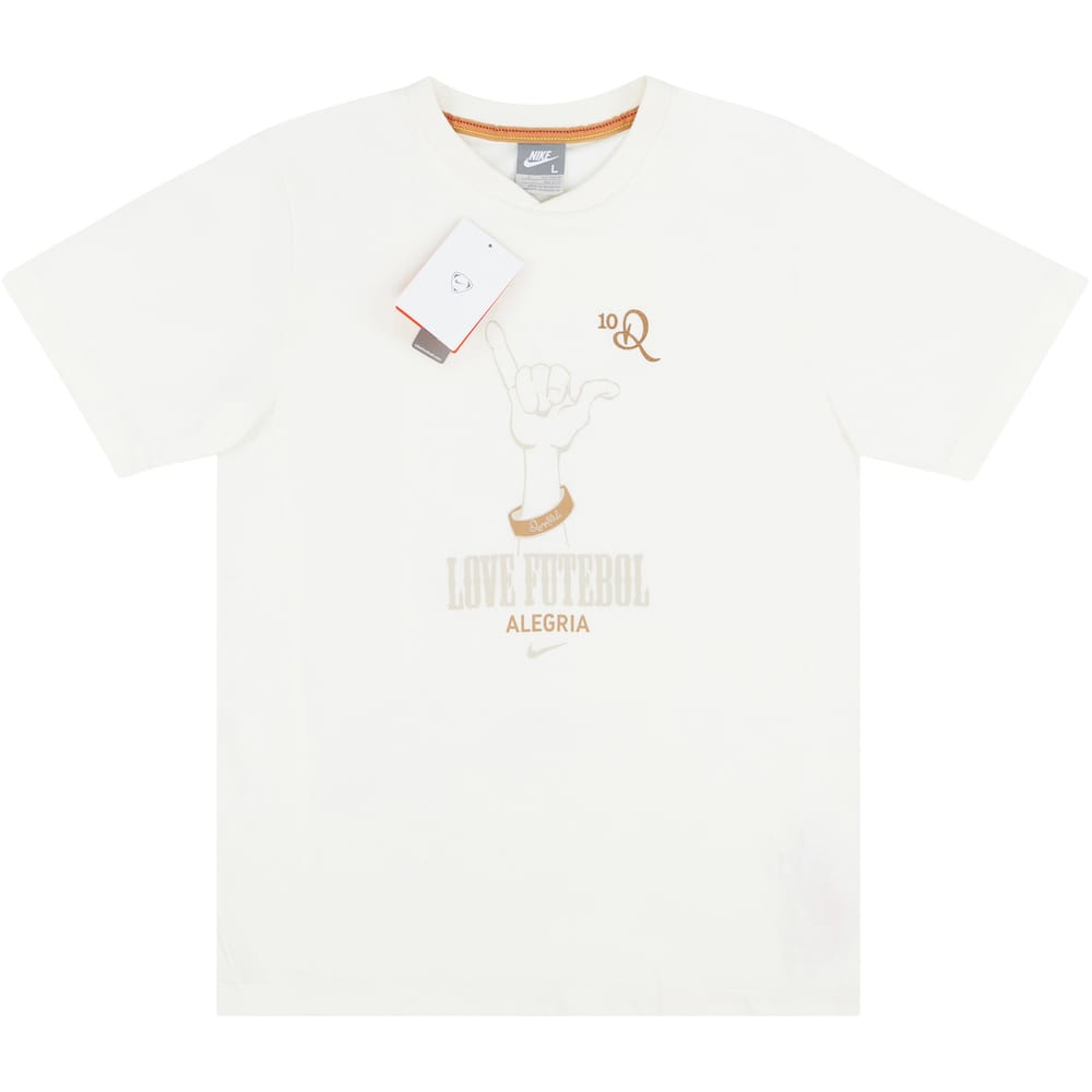 2006-07 Ronaldinho Nike 'Love Futebol' Fan Tee (L.Kids)