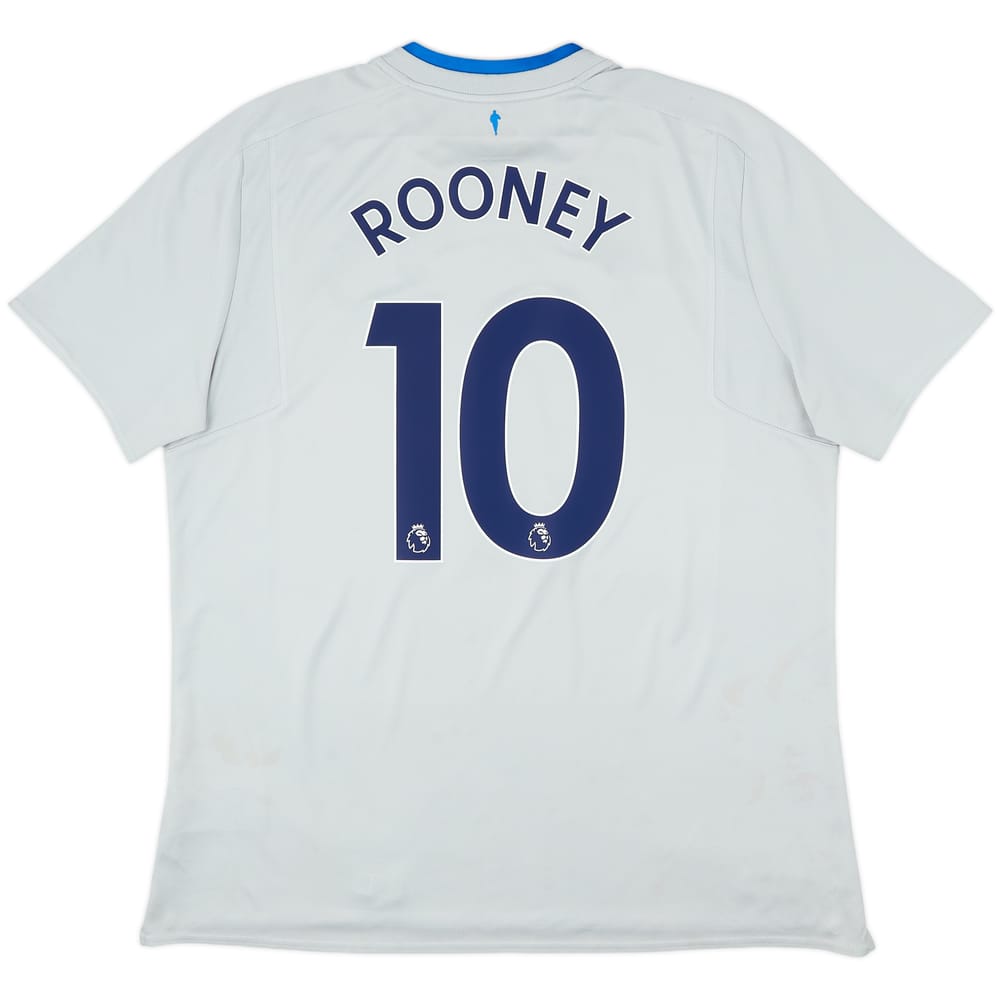 2017-18 Everton Away Shirt Rooney #10 - 6/10 - (XXL)