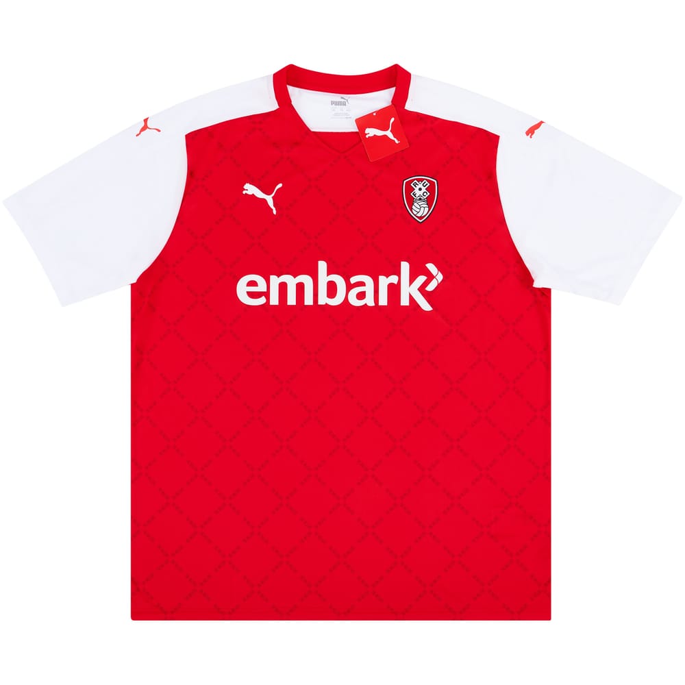 2020-21 Rotherham Home Shirt - NEW