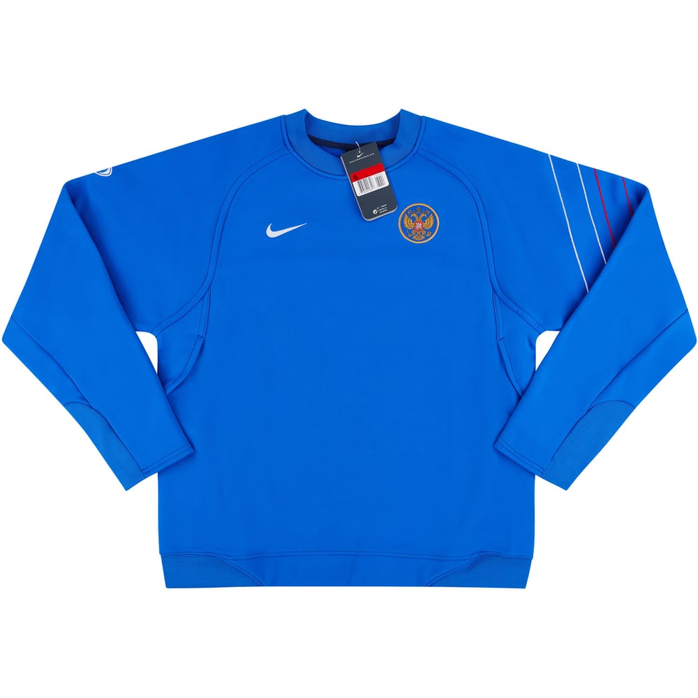 2004-06 Russia Nike Training Sweat Top - NEW