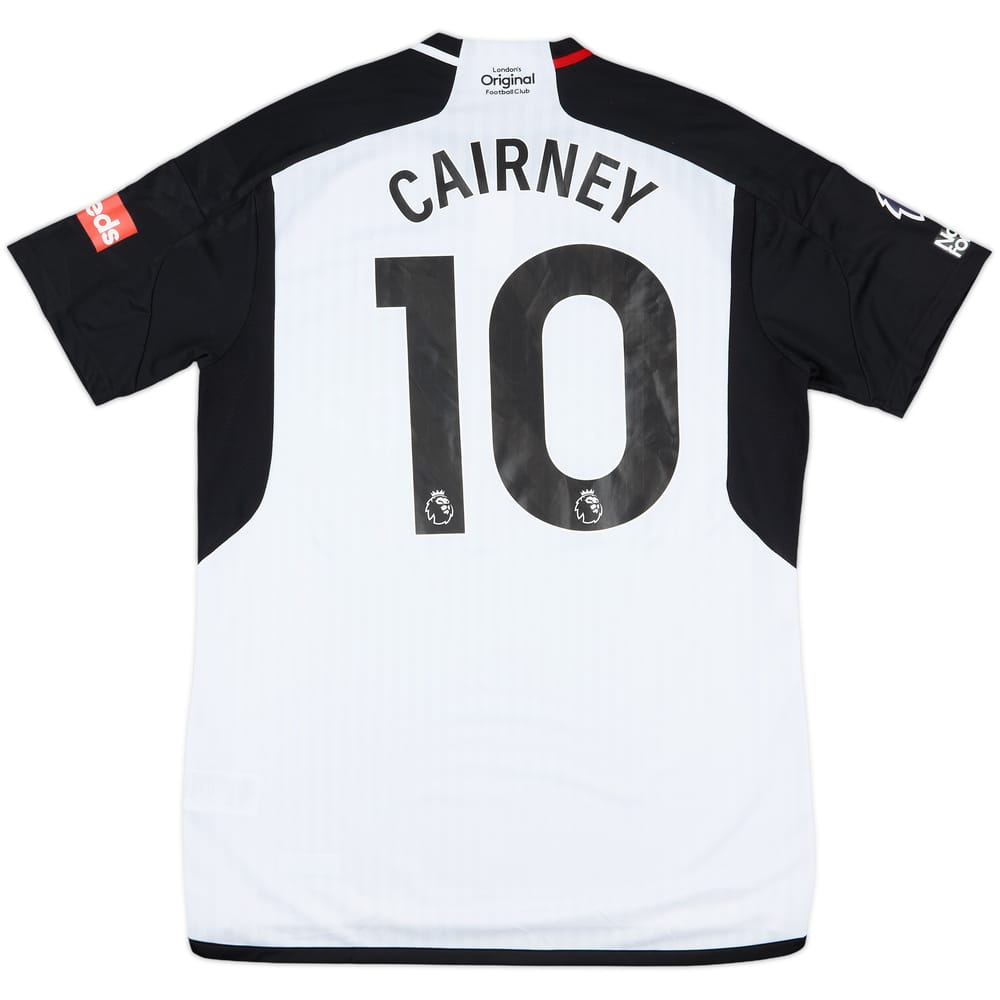 2023-24 Fulham Match Issue Home Shirt Cairney #10