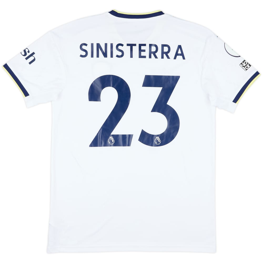 2022-23 Leeds Match Issue Home Shirt Sinisterra #23