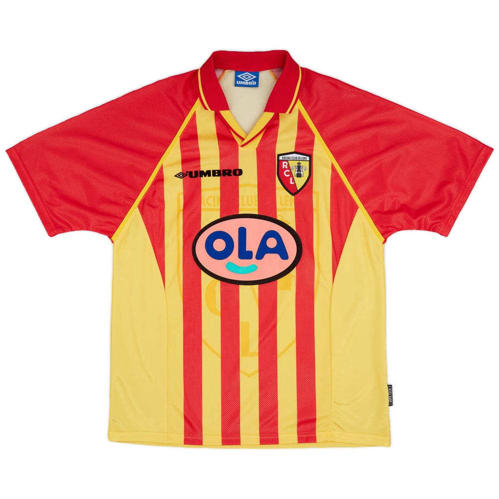 1999-00 Lens Home Shirt - 9/10 - (XL)