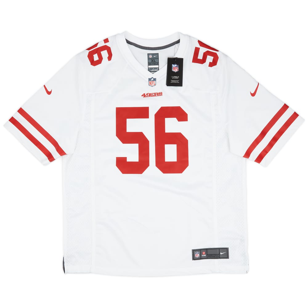 2019-20 San Francisco 49ers Alexander #56 Nike Game Away Jersey (XL)
