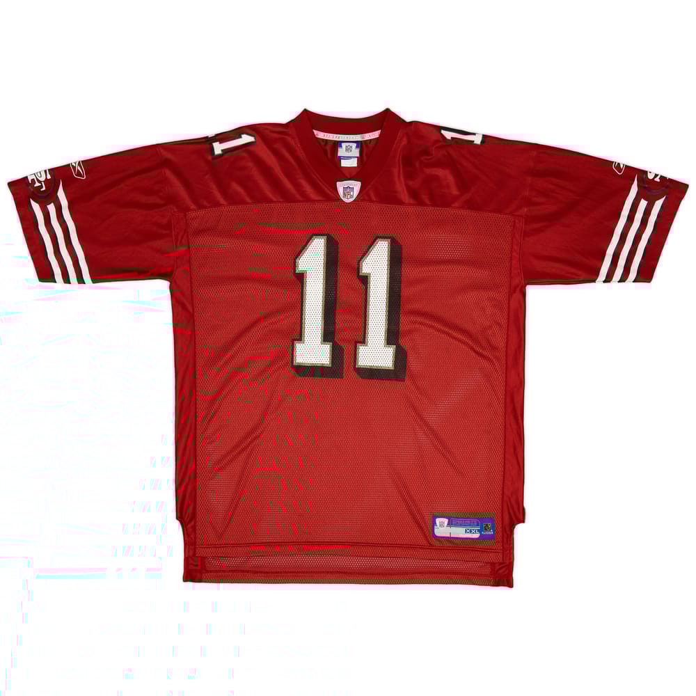 2005-06 San Francisco 49ers Smith #11 Reebok On Field Home Jersey (Excellent) XXL