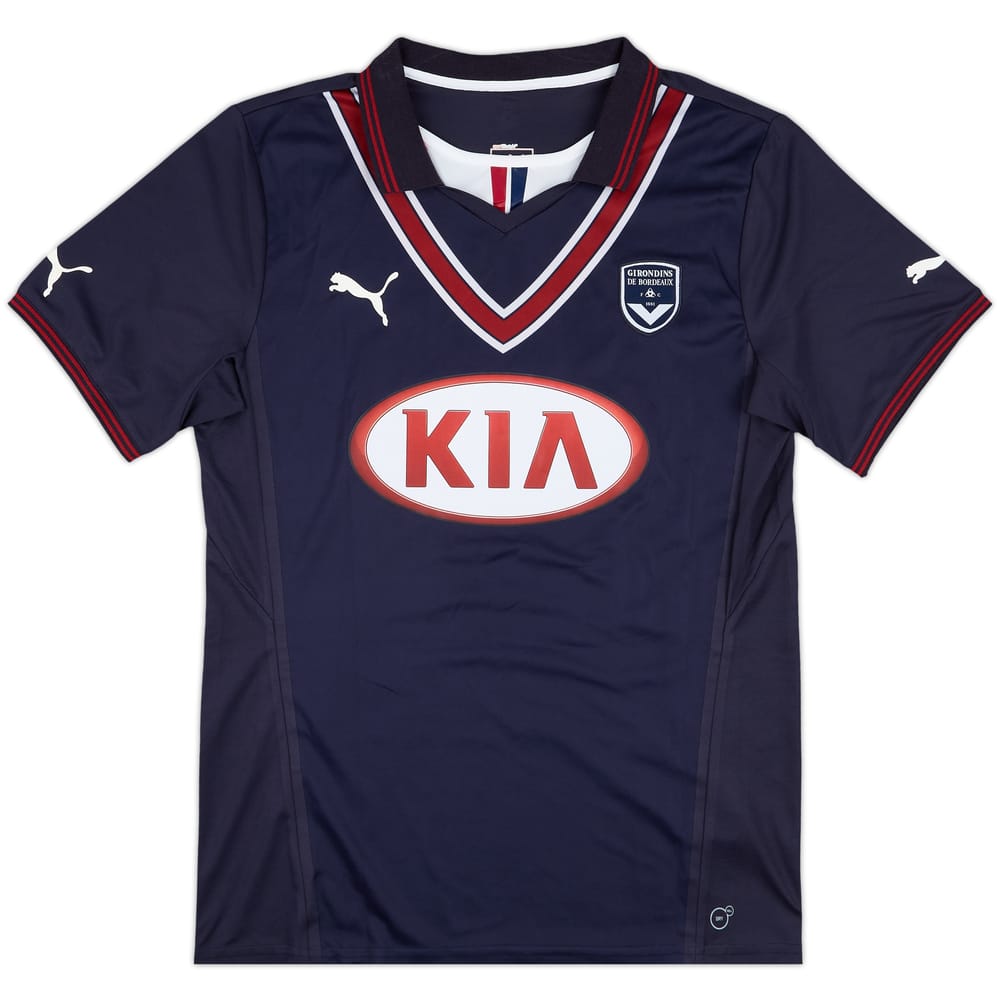 2013-14 Bordeaux Match Issue Home Shirt #11 (Bellion)