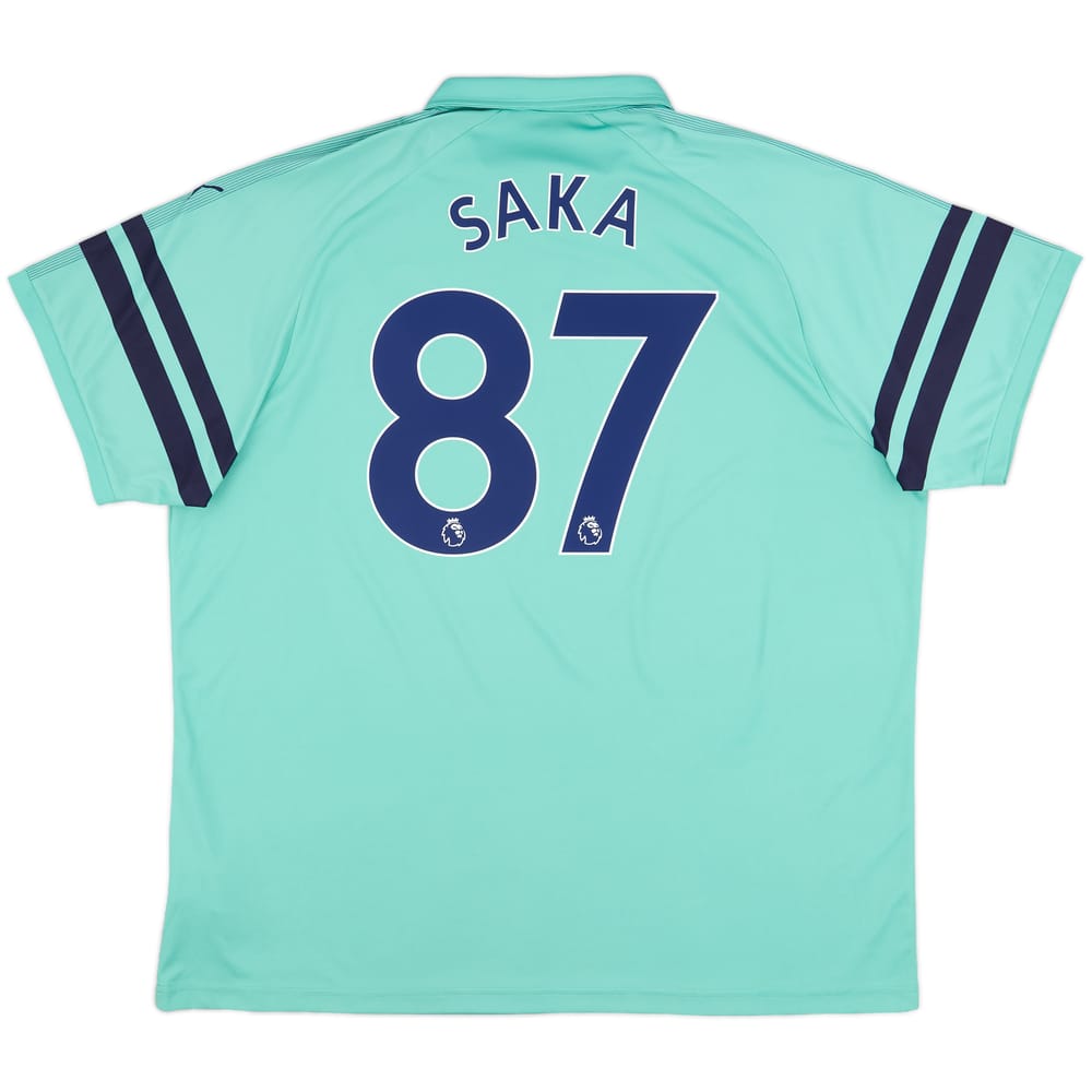 2018-19 Arsenal Third Shirt Saka #87 - 10/10 - (3XL)