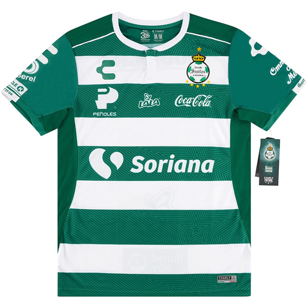 2018-19 Santos Laguna Home Shirt