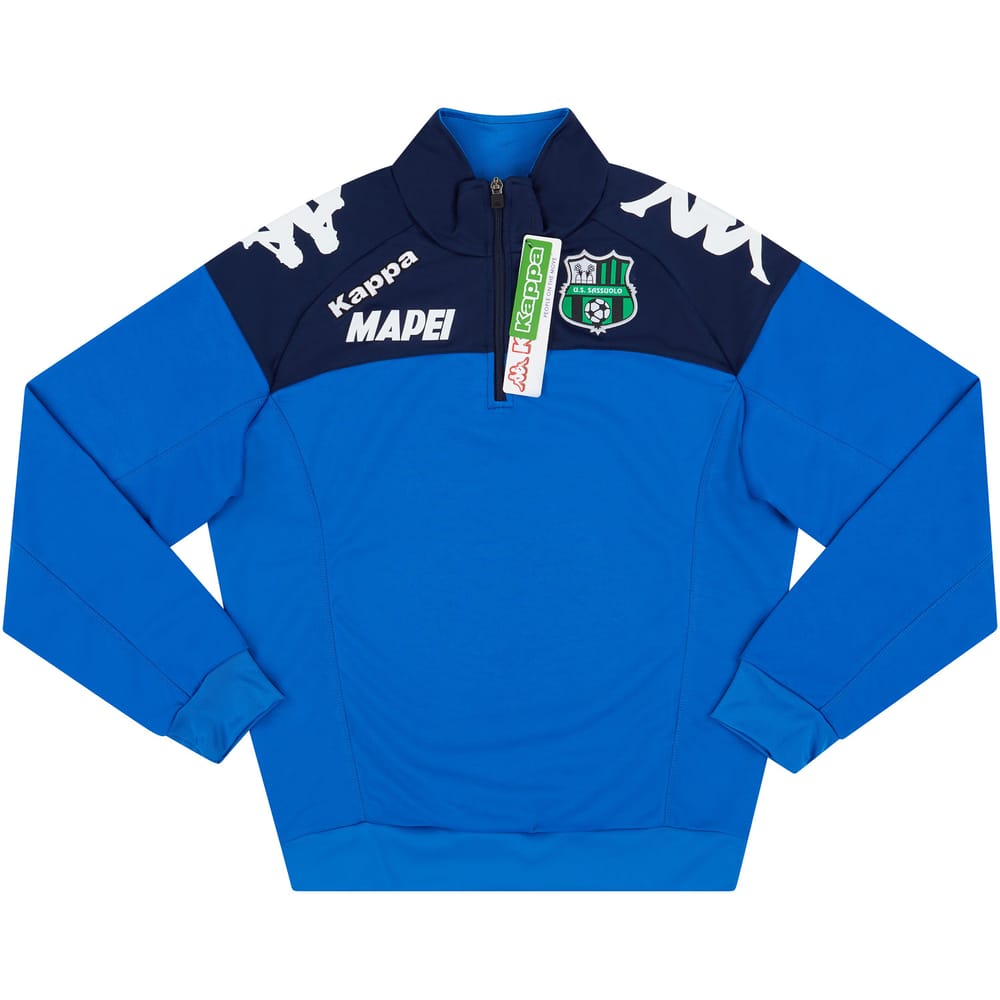 2016-17 Sassuolo Kappa 1/4 Zip Training Top