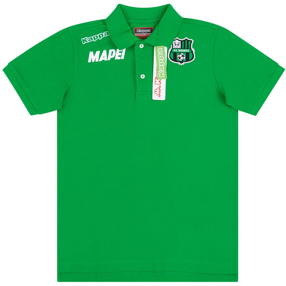 2017-18 Sassuolo Kappa Polo T-Shirt (L.Kids)