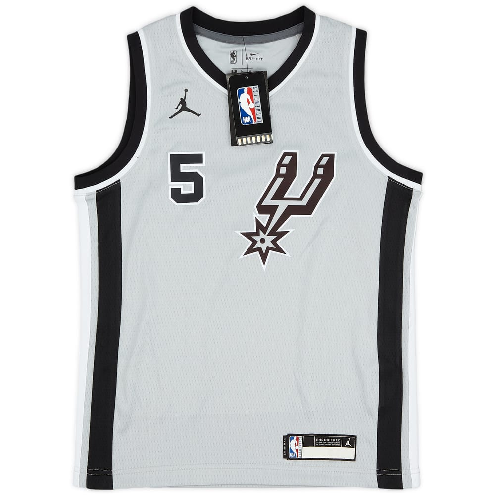 2020-22 San Antonio Spurs Murray #5 Jordan Swingman Alternate Jersey (M.Kids)
