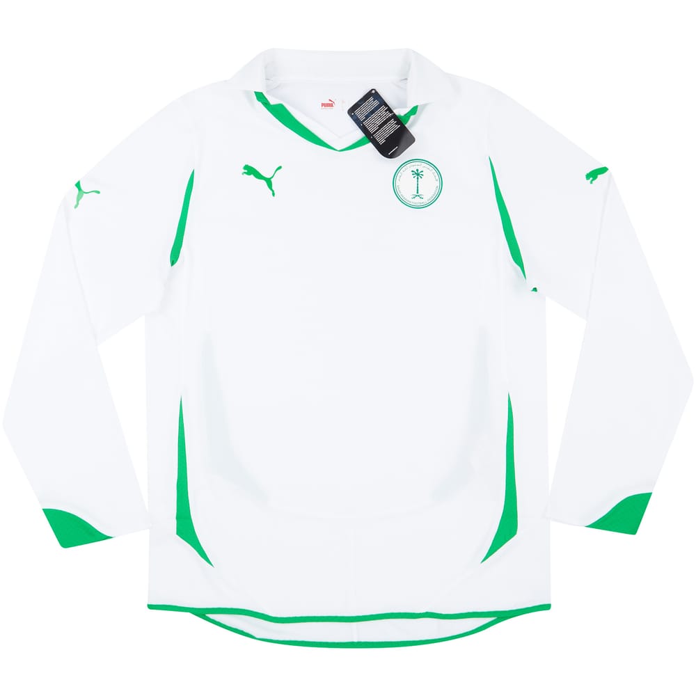 2010-11 Saudi Arabia Player Issue Home L/S Shirt M