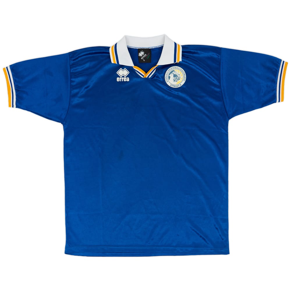 2000-02 Cyprus Home Shirt - 9/10 - (L)