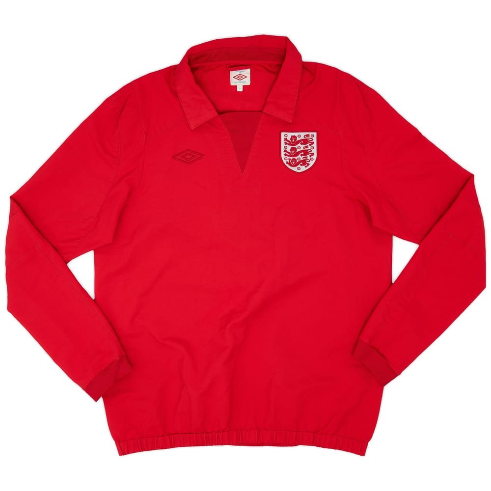 2010-11 England Umbro Drill Top - 9/10 - (L)
