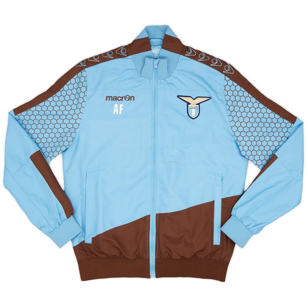 2015-16 Lazio Staff Issue Macron Track Jacket (AF) - 9/10 - (S)