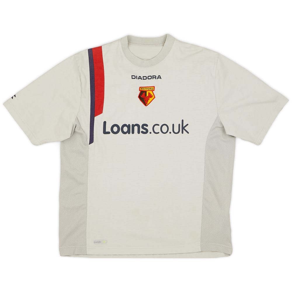 2006-07 Watford Diadora Training Shirt - 8/10 - (M)