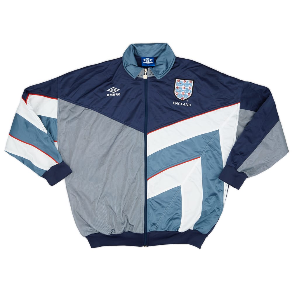 1995-97 England Umbro Track Jacket - 9/10 - (L)