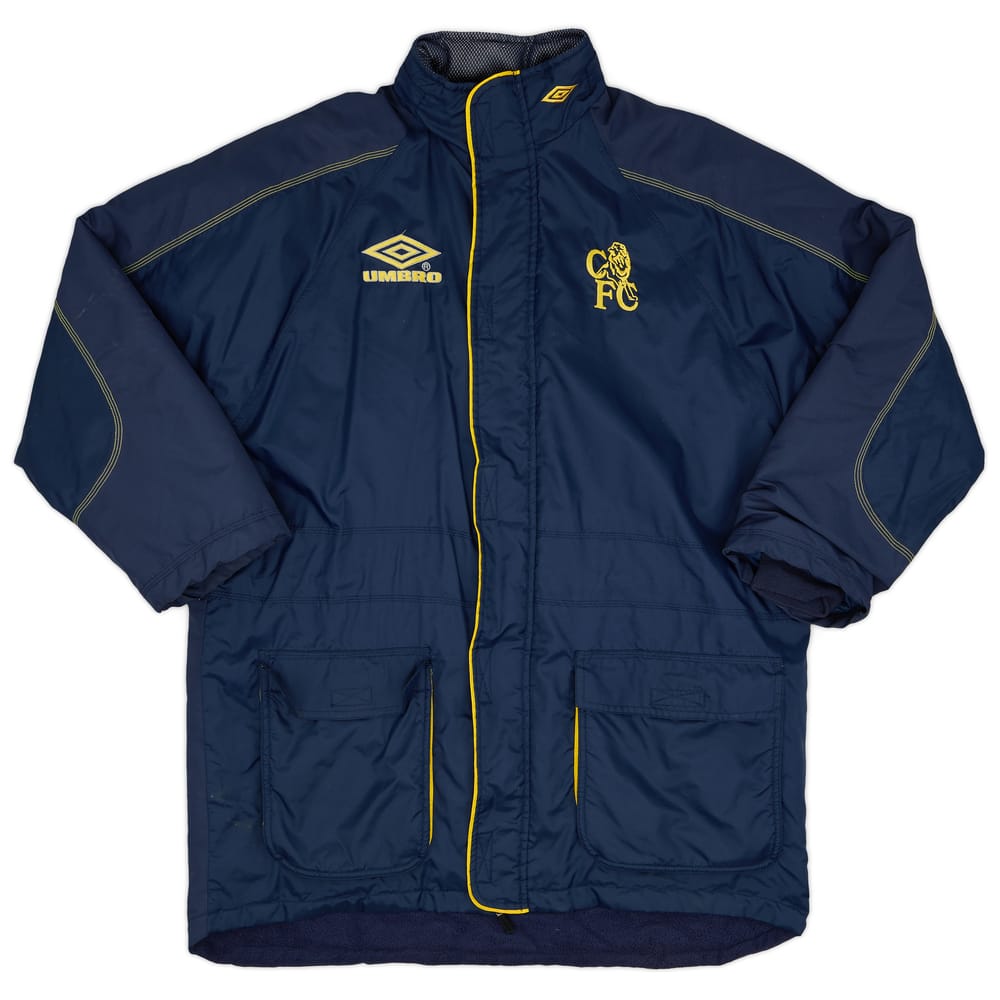 1998-99 Chelsea Umbro Padded Bench Coat - 9/10 - (L)