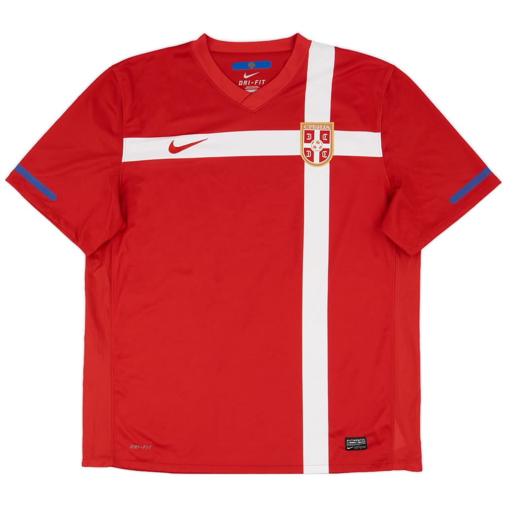 2010-11 Serbia Home Shirt - 9/10 - (XL)