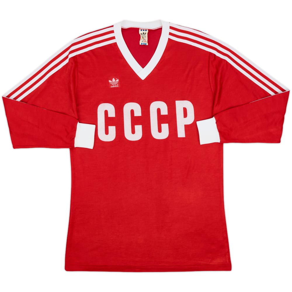 1982-84 Soviet Union Home L/S Shirt - 8/10 - (L)
