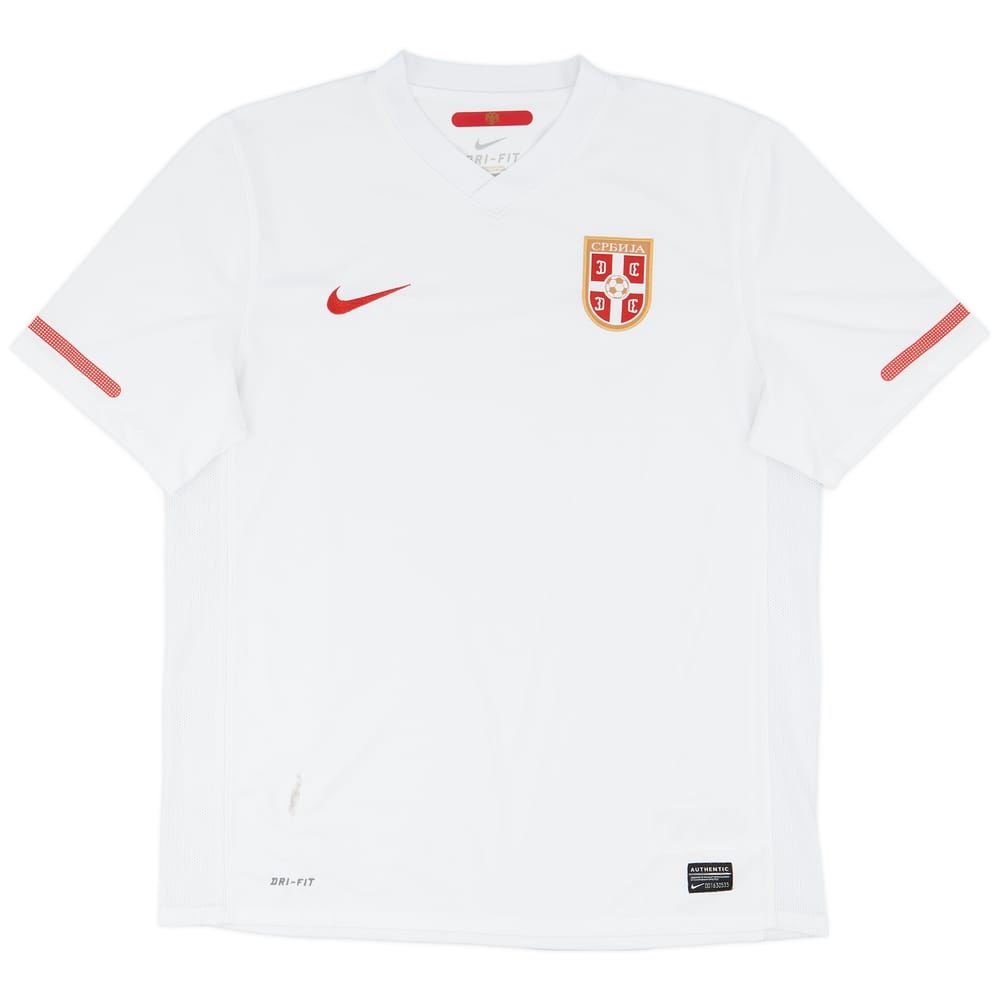 2010-12 Serbia Away Shirt - 3/10 - (L)