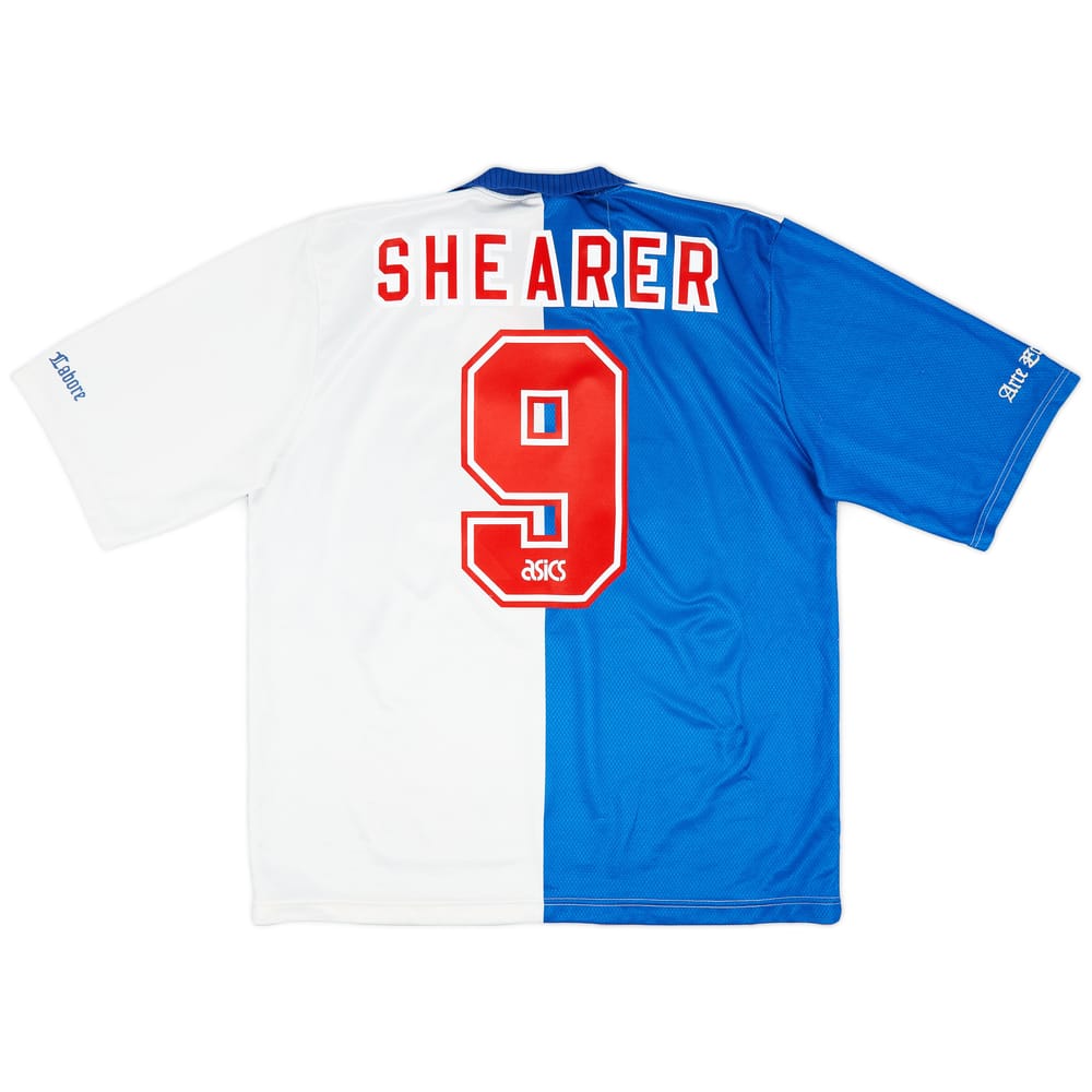 1994-95 Blackburn Home Shirt Shearer #9 - 7/10 - (XL)