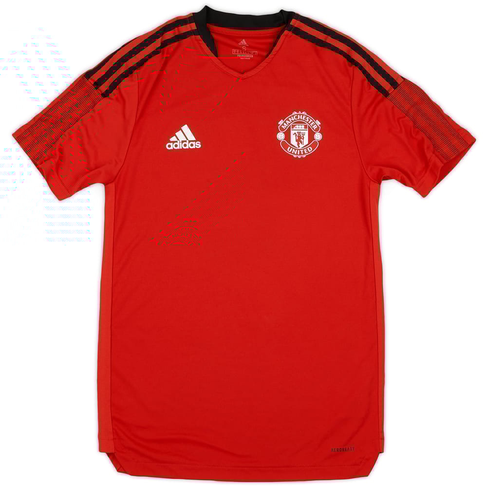 2021-22 Manchester United adidas Training Shirt - 10/10 - (S)