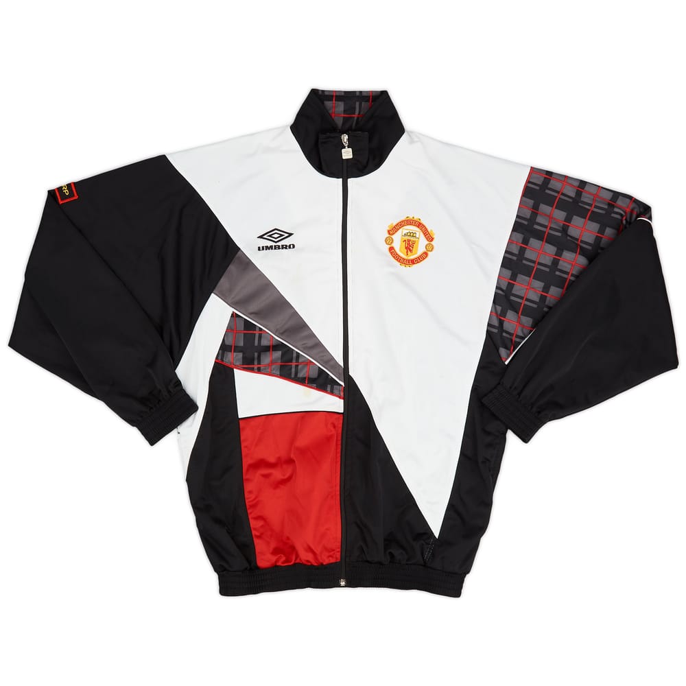 1993-94 Manchester United Umbro Track Jacket - 8/10 - (S)