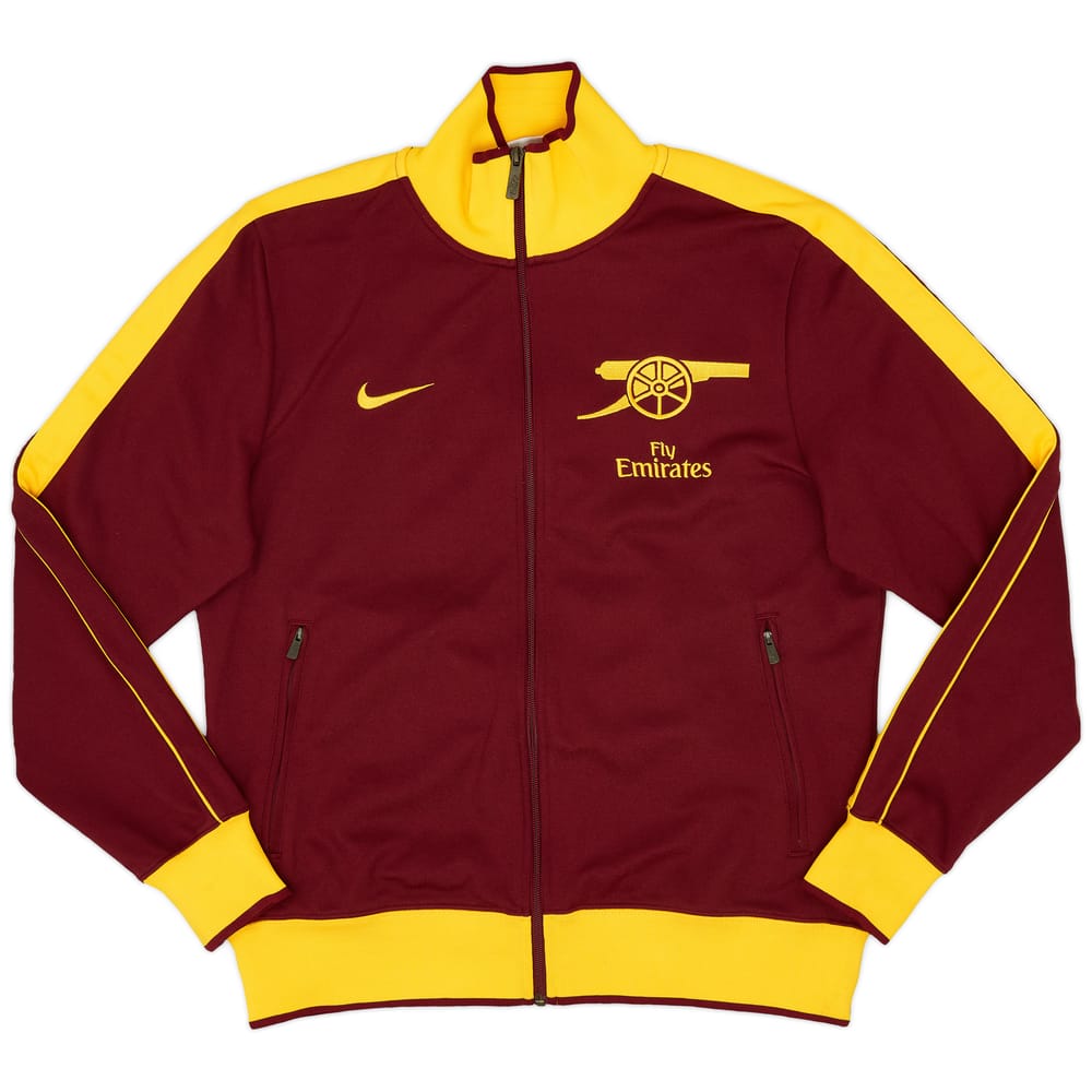 2010-11 Arsenal Nike N98 Track Jacket - 8/10 - (M)