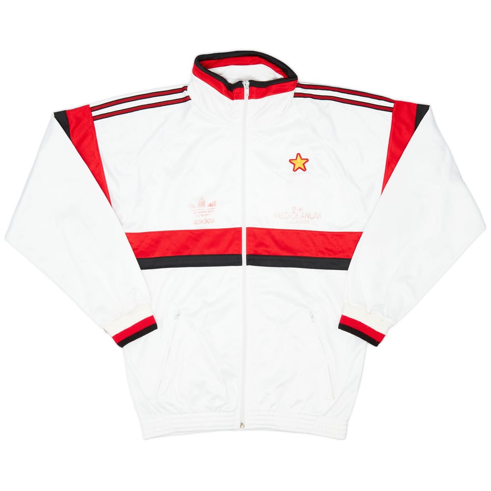 1990-92 AC Milan adidas Track Jacket - 5/10 - (S)