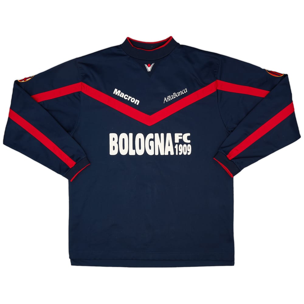 2001-02 Bologna Macron Sweat Top - 9/10 - (L)