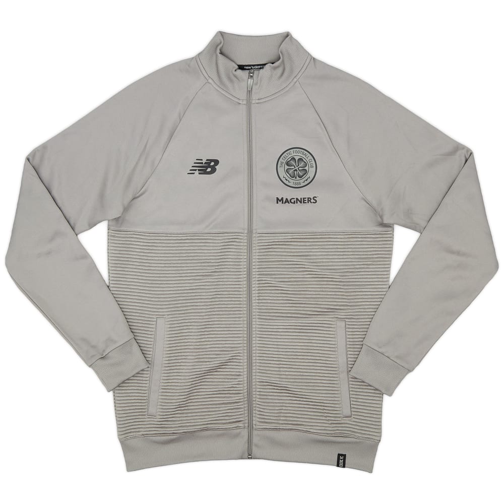 2018-19 Celtic New Balance Track Jacket - 9/10 - (M)