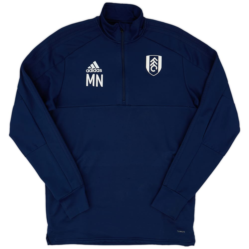 2017-18 Fulham adidas Staff Issue Training Top MN - 8/10 - (M)
