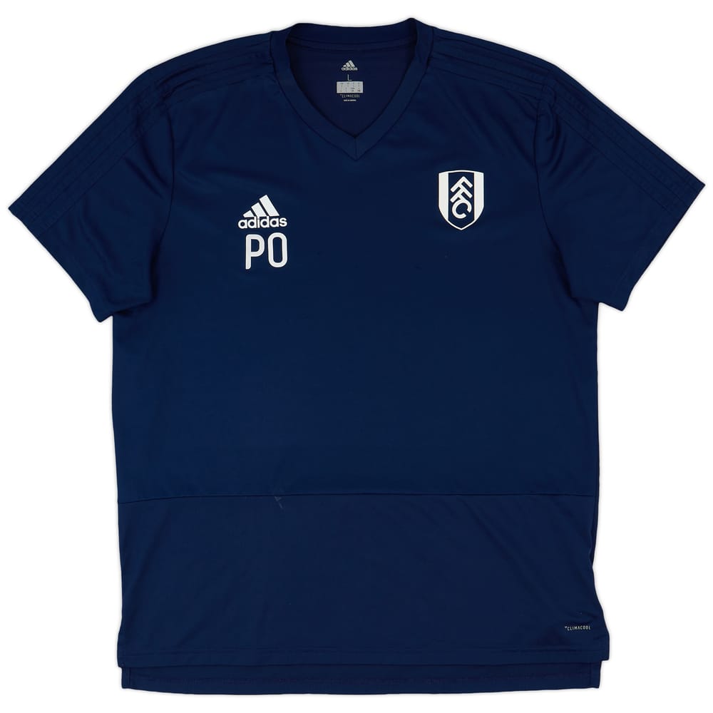 2017-18 Fulham adidas Staff Issue Training Shirt PO - 8/10 - (L)