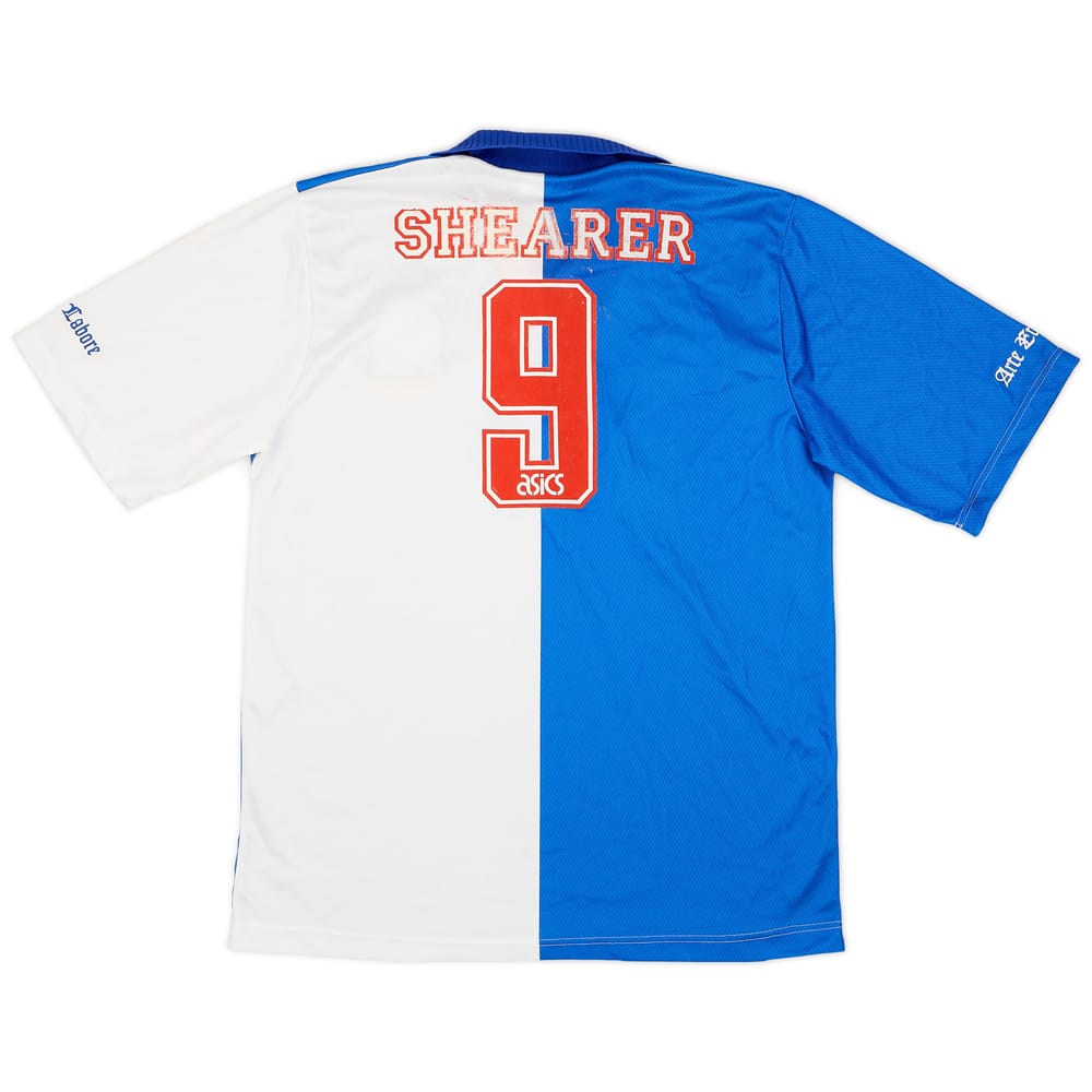 1994-95 Blackburn Home Shirt Shearer #9 - 5/10 - (L)