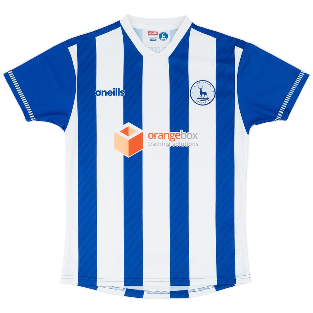 2021-22 Hartlepool Home Shirt - 9/10 - (L)