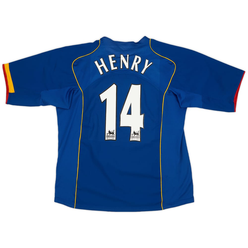 2004-06 Arsenal Away Shirt Henry #14 - 9/10 - (L)
