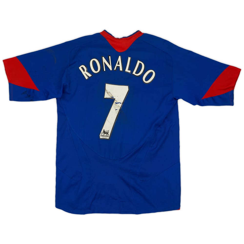 2005-06 Manchester United Away Shirt Ronaldo #7 - 3/10 - (M)