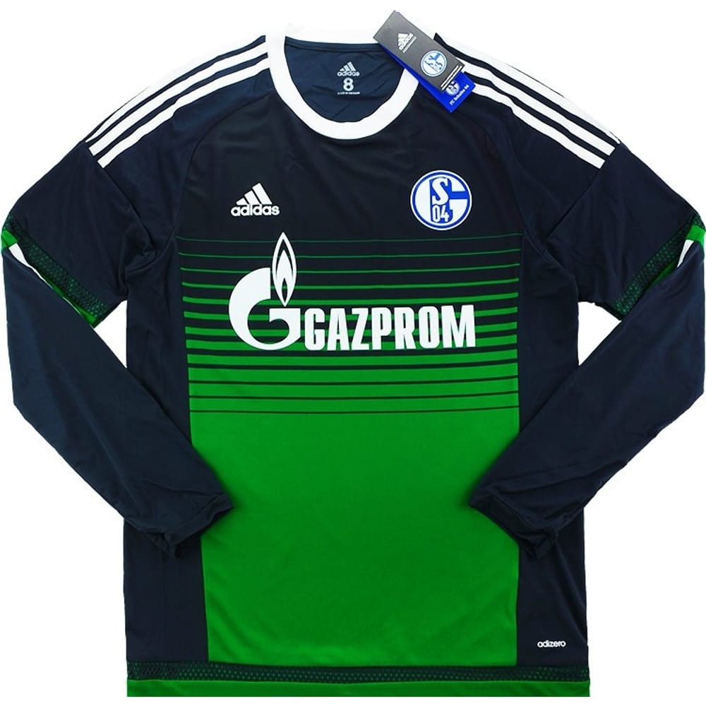 2015-17 Schalke Player Issue Third L/S Shirt